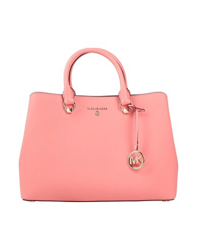 Michael Michael Kors Woman Handbag Salmon Pink Size - Leather