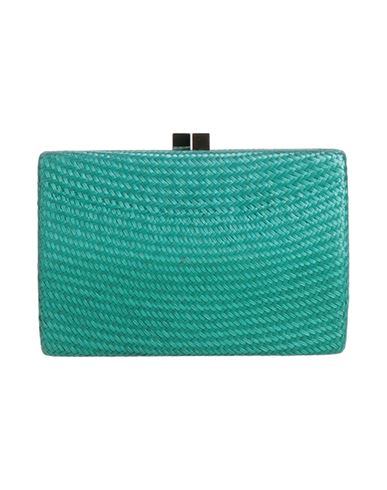 Serpui Marie Woman Handbag Green Size - Textile Fibers