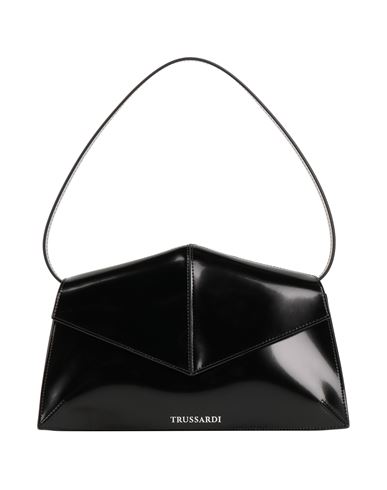 Trussardi Woman Handbag Black Size - Cow Leather