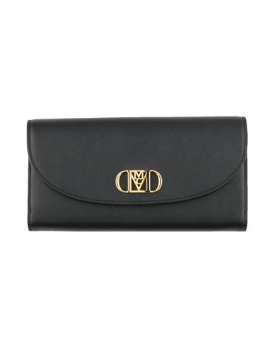 Mcm Woman Wallet Black Size - Textile Fibers