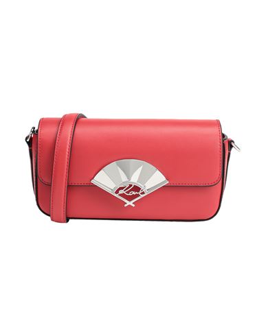 Karl Lagerfeld Woman Cross-body Bag Red Size - Cow Leather