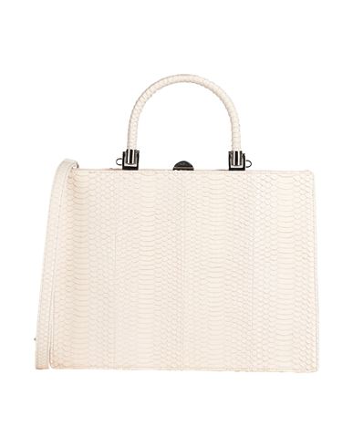 Rodo Woman Handbag Off White Size - Leather In Pink