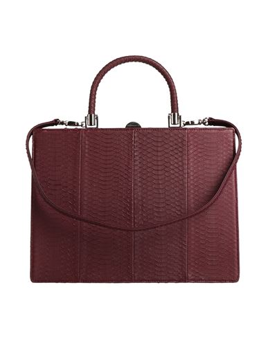 Rodo Woman Handbag Burgundy Size - Leather