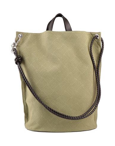 Bottega Veneta Woman Handbag Sage Green Size - Leather, Textile Fibers