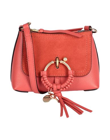 See By Chloé Woman Cross-body Bag Rust Size - Cow Leather In Red