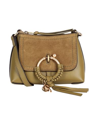 See By Chloé Woman Cross-body Bag Sage Green Size - Cow Leather