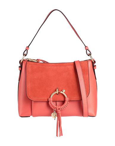 See By Chloé Woman Handbag Rust Size - Cow Leather In Pink