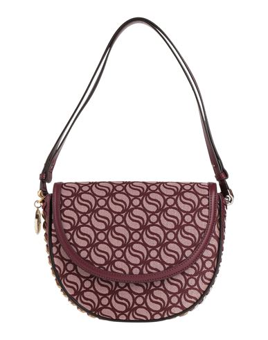 Stella Mccartney Woman Handbag Deep Purple Size - Polyester, Polyurethane