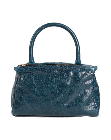 Givenchy Woman Handbag Navy Blue Size - Calfskin In Brown