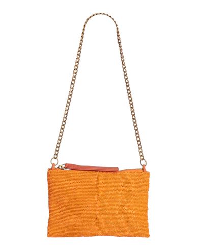 Maliparmi Malìparmi Woman Shoulder Bag Orange Size - Textile Fibers