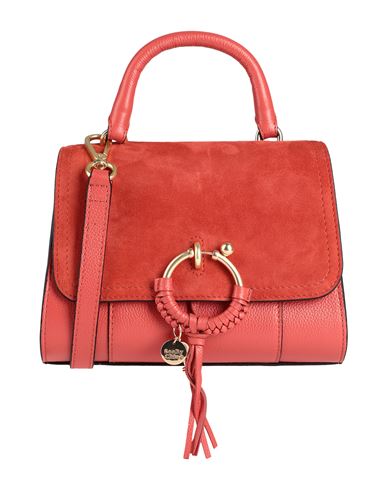 See By Chloé Woman Handbag Rust Size - Cow Leather In Red
