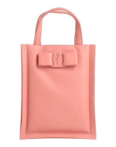 Ferragamo Woman Handbag Pink Size - Calfskin In Pink