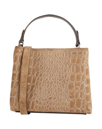 Brunello Cucinelli Woman Handbag Khaki Size - Leather In Beige