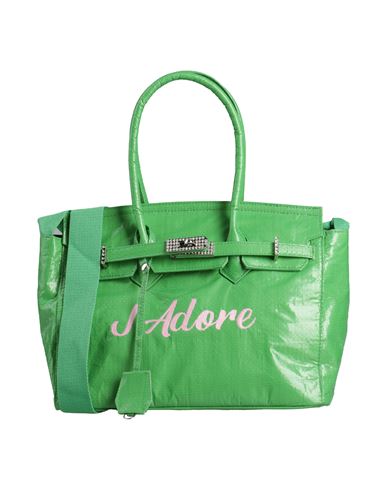 Shop Mia Bag Woman Handbag Light Green Size - Polyethylene