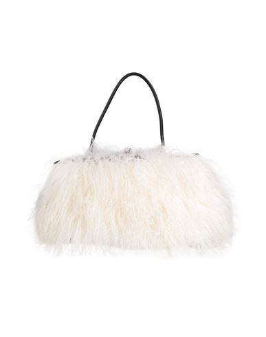 Shop Jil Sander Woman Handbag White Size - Leather
