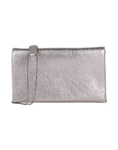 Brunello Cucinelli Woman Cross-body Bag Silver Size - Leather In Metallic