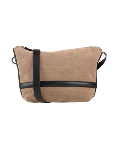 Dries Van Noten Woman Cross-body Bag Khaki Size - Leather In Beige