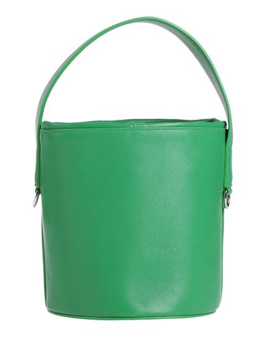 Jil Sander Woman Handbag Green Size - Calfskin
