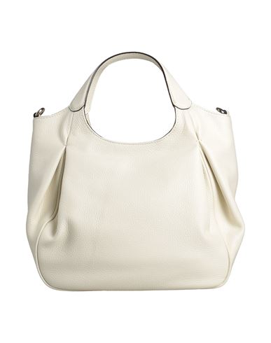 Gianni Chiarini Woman Handbag Ivory Size - Leather In White