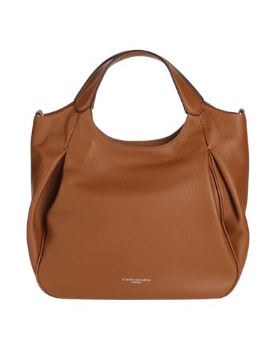 Gianni Chiarini Woman Handbag Camel Size - Leather In Brown