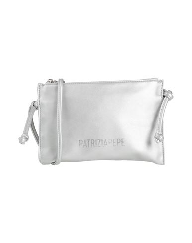 Patrizia Pepe Woman Cross-body Bag Silver Size - Polyurethane