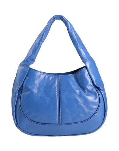 Tod's Woman Handbag Azure Size - Calfskin In Blue