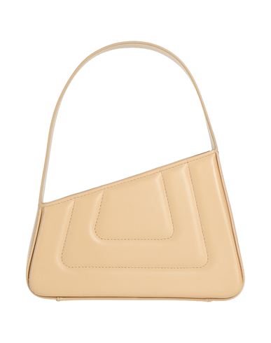 Shop D'estree Destree Woman Handbag Sand Size - Textile Fibers In Beige