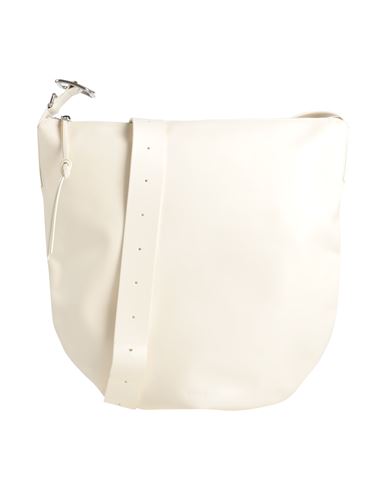 Shop Jil Sander Woman Cross-body Bag Ivory Size - Calfskin In White