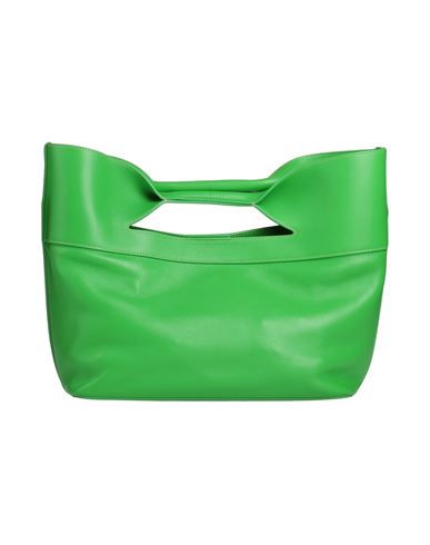 Alexander Mcqueen Woman Handbag Green Size - Leather