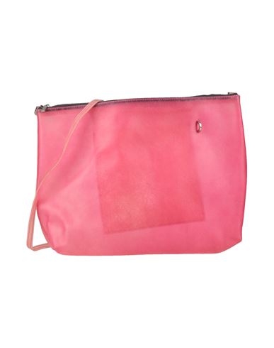 Shop Rick Owens Man Cross-body Bag Pink Size - Rubber