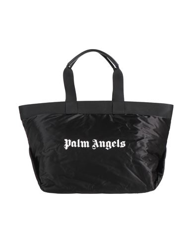 Palm Angels Woman Handbag Black Size - Calfskin, Textile Fibers