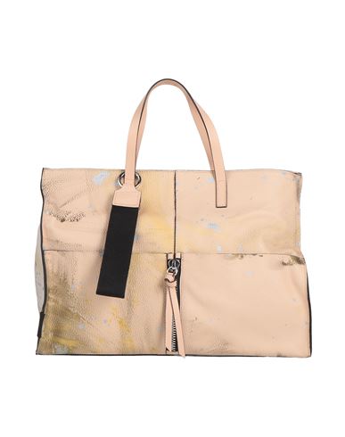 Rebelle Woman Handbag Sand Size - Cow Leather In Beige
