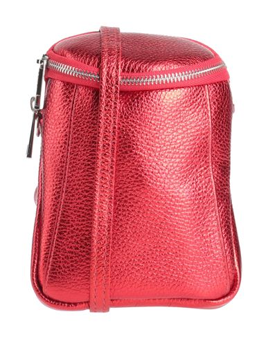 Laura Di Maggio Woman Cross-body Bag Red Size - Leather