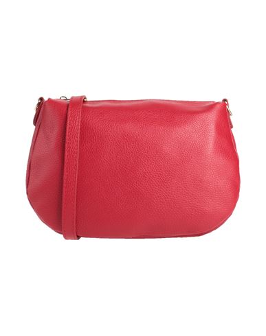 Laura Di Maggio Woman Cross-body Bag Red Size - Leather