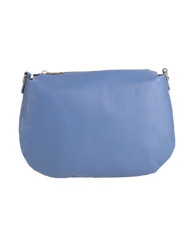 Laura Di Maggio Woman Cross-body Bag Pastel Blue Size - Leather