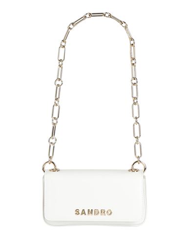 Sandro Woman Handbag White Size - Cowhide