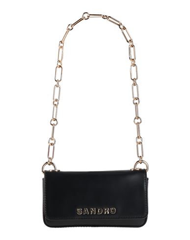 Sandro Woman Handbag Black Size - Cowhide