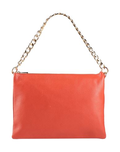 Laura Di Maggio Woman Shoulder Bag Tomato Red Size - Leather