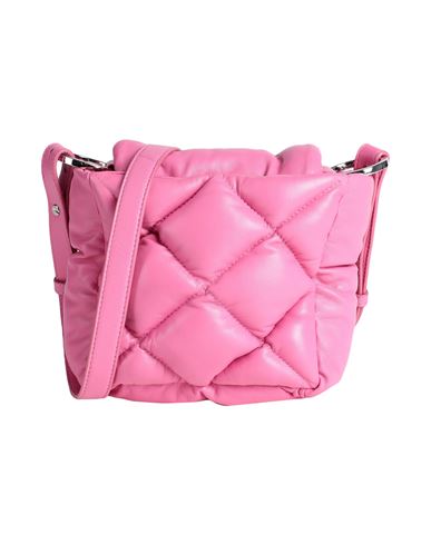 Max & Co . Cartiera Woman Cross-body Bag Pink Size - Ovine Leather
