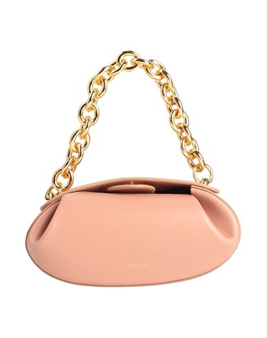 Shop Yuzefi Woman Handbag Blush Size - Leather In Pink