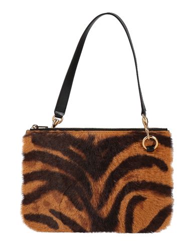Jil Sander Woman Handbag Khaki Size - Leather In Beige