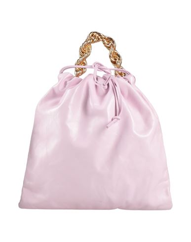 Shop Jil Sander Woman Handbag Lilac Size - Calfskin In Purple