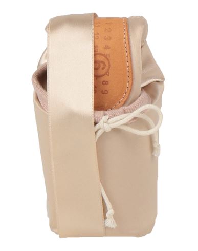 Shop Mm6 Maison Margiela Woman Cross-body Bag Blush Size - Polyester, Cow Leather, Cotton In Pink