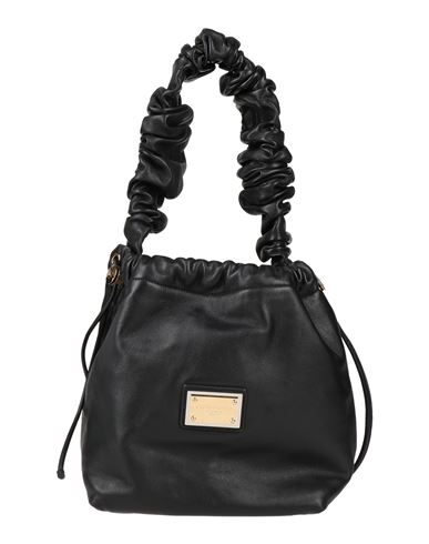 Dolce & Gabbana Woman Handbag Black Size - Textile Fibers