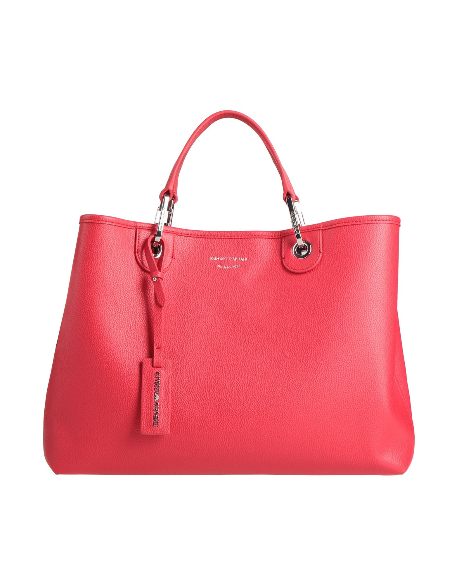 【EMPORIO ARMANI】2way ハンドバッグ 無地 *送料/関税込み* EMPORIO ARMANI 【未使用品 超美品】 エンポリオ アルマーニ