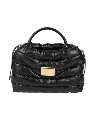 Dolce & Gabbana Woman Handbag Black Size - Textile Fibers, Leather