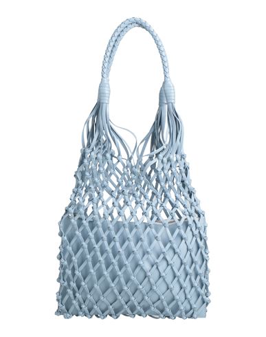 Gentryportofino Woman Handbag Sky Blue Size - Calfskin