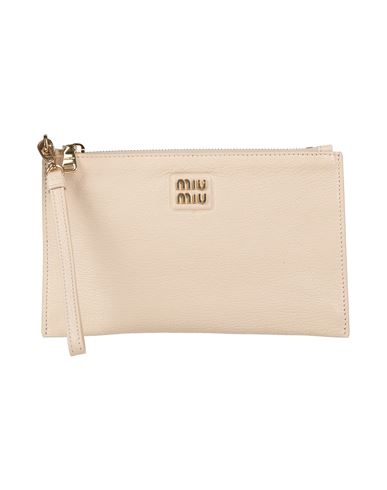Shop Miu Miu Woman Handbag Blush Size - Leather In Pink