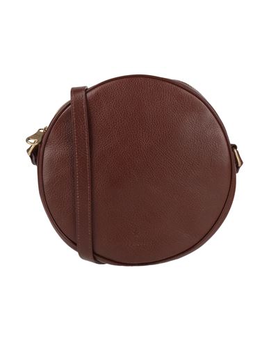 Shop Il Bisonte Woman Cross-body Bag Cocoa Size - Leather In Brown