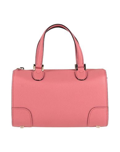 Valextra Woman Handbag Salmon Pink Size - Calfskin